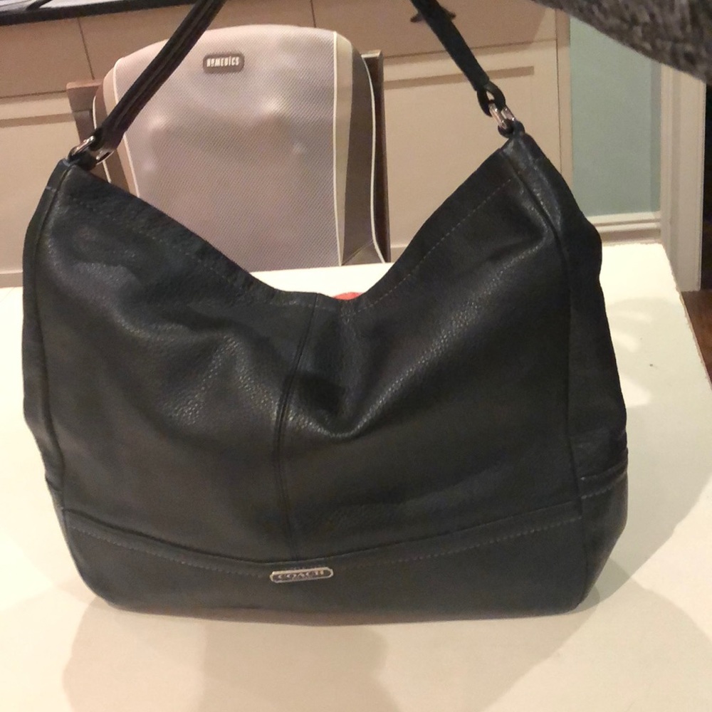Coach leather bag